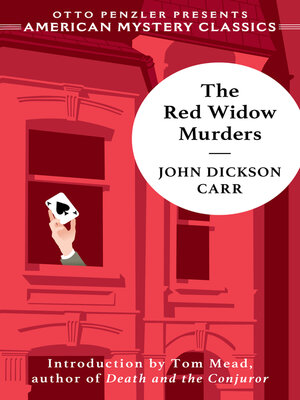 cover image of The Red Widow Murders
